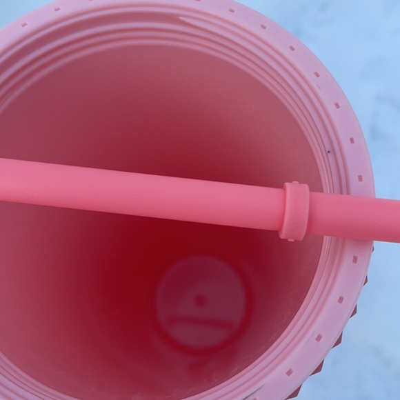 *LAST ONE* Starbucks Pink Lemonade Matte Studded Cold Cup Bubblegum Soft Touch - Picture 5 of 10